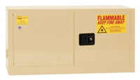 Justrite ADD15X Add On Flammable Liquid Cabinet 15 Gallon 1 Shelf 2 Door Manual Close