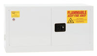 Justrite ADD15X Add On Flammable Liquid Cabinet 15 Gallon 1 Shelf 2 Door Manual Close