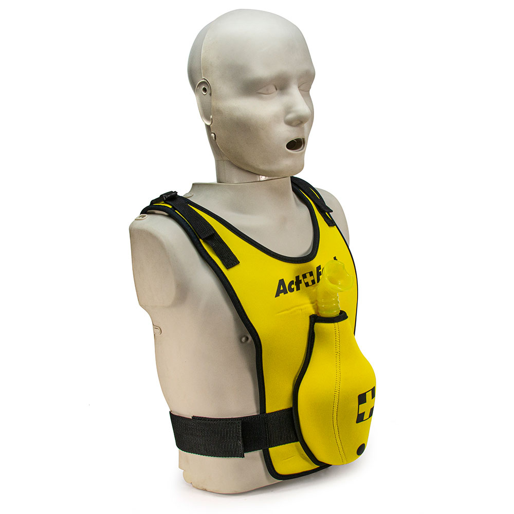 Heartsmart Act+Fast Medical Anti-Choking Yellow Trainer for School Age Children - Single