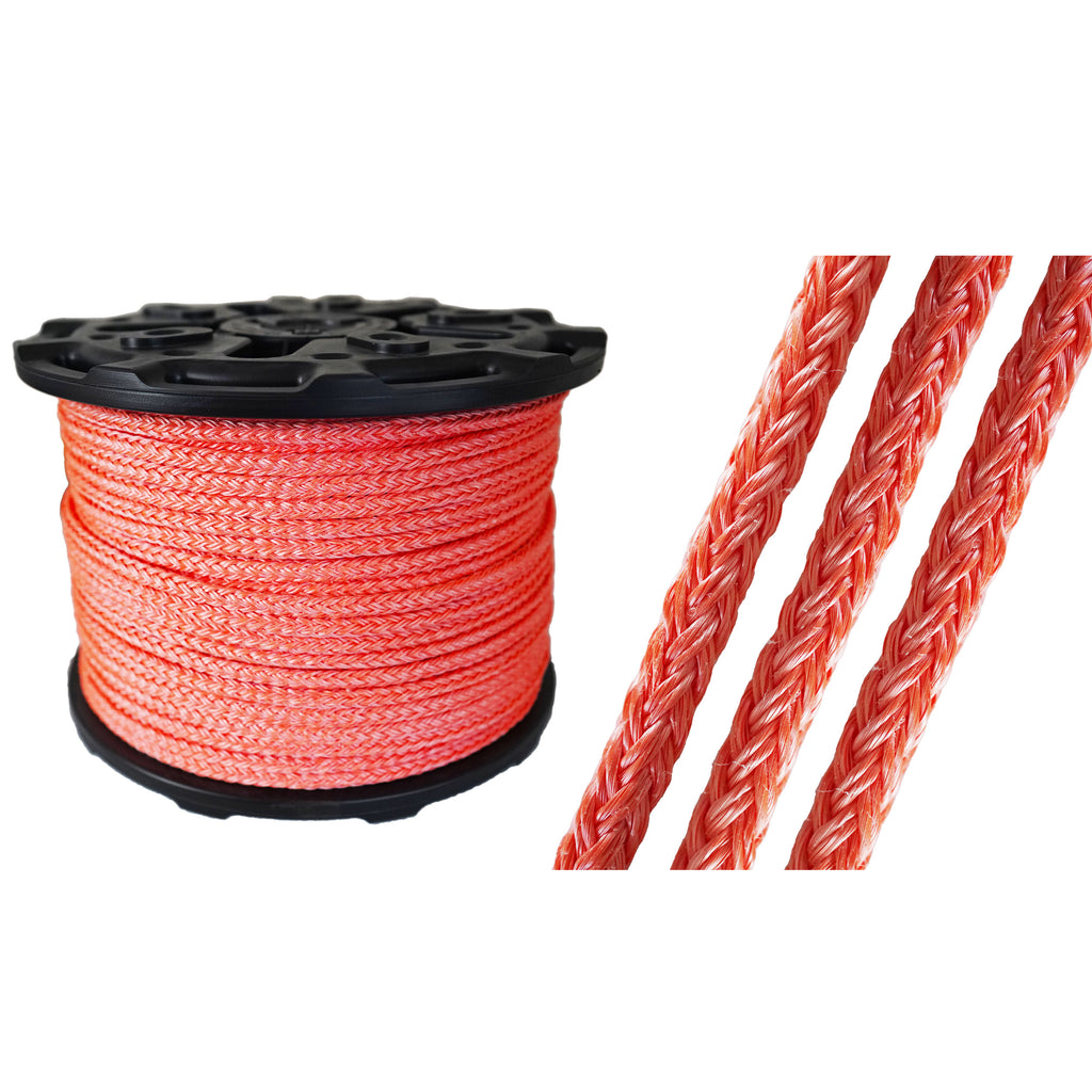 All Gear Polyolefin Dielectric 12-Strand Utility Line – Low-Conductivity Safety Rope