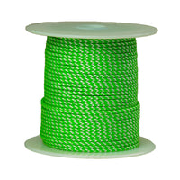 All Gear Bull's Eye™ Slick Throw Line Neon Green Polyethylene with White HMPE
