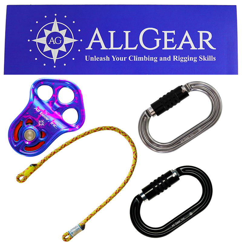 All Gear Hitch Climber Pulley System | Compact Friction-Hitch Pulley