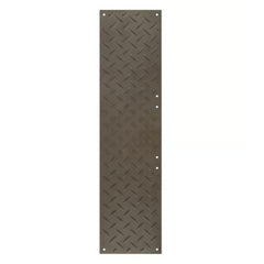 Checkers 2' x 8' AlturnaMAT Ground Protection Mat, One Smooth Side, 120 Ton Capacity, Black
