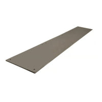 Checkers 2' x 8' AlturnaMAT Ground Protection Mat, Smooth Sides, 120 Ton Capacity, Black