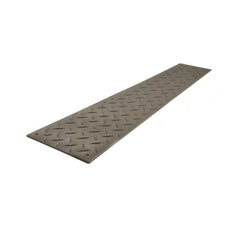 Checkers 2' x 8' AlturnaMAT Ground Protection Mat, 120 Ton Load Capacity, Black