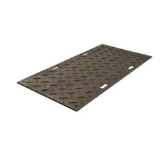 Checkers 3' X 6' AlturnaMAT Ground Cover Mats, 120 Ton Load Capacity, Black