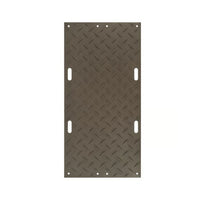 Checkers 3' X 6' AlturnaMAT Ground Cover Mats, 120 Ton Load Capacity, Black