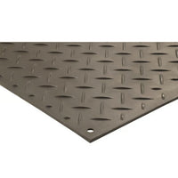 Checkers 3' X 6' AlturnaMAT Ground Cover Mats, 120 Ton Load Capacity, Black