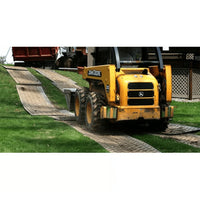 Checkers 3' X 6' AlturnaMAT Ground Cover Mats, 120 Ton Load Capacity, Black