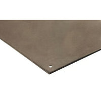 Checkers 3' x 8' AlturnaMAT Ground Protection Mat, Smooth Sides, Hand Holes, 120 Ton Capacity, Black