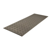 Checkers 3' x 8' AlturnaMAT Ground Protection Mat, 120 Ton Load Capacity, Black