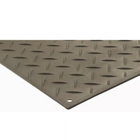 Checkers 3' x 8' AlturnaMAT Ground Protection Mat, 120 Ton Load Capacity, Black
