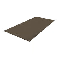 Checkers 4' x 8' AlturnaMAT Ground Protection Mat, One Smooth Side, 120 Ton Capacity, Black