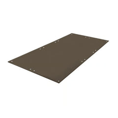 Checkers 4' x 8' AlturnaMAT Ground Protection Mat, One Smooth Side, 120 Ton Capacity, Black