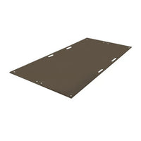 Checkers 4' x 8' AlturnaMAT Ground Protection Mat, Smooth Sides, Hand Holes, 120 Ton Capacity, Black