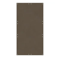 Checkers 4' x 8' AlturnaMAT Ground Protection Mat, Smooth Sides, 120 Ton Capacity, Black