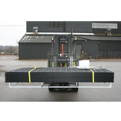 Checkers 12 Mat Pack, 3' x 8' AlturnaMAT MatPak Ground Protection Mats, 120 Ton Load Capacity, Black