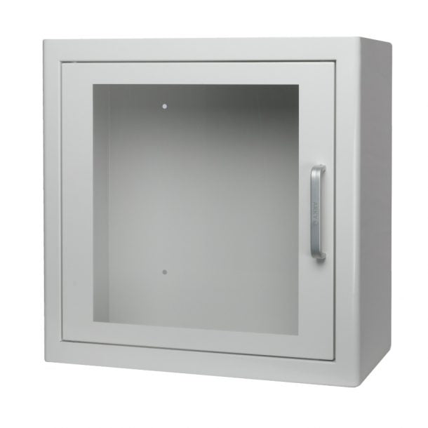 ARKY Indoor AED Cabinet White | Universal Defibrillator Enclosure