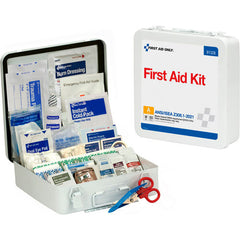 First Aid Only 50 Person ANSI 2021 Class A, Metal First Aid Kit