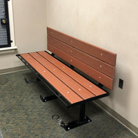 Prisoner Bench Composite Lumber Jail Seating