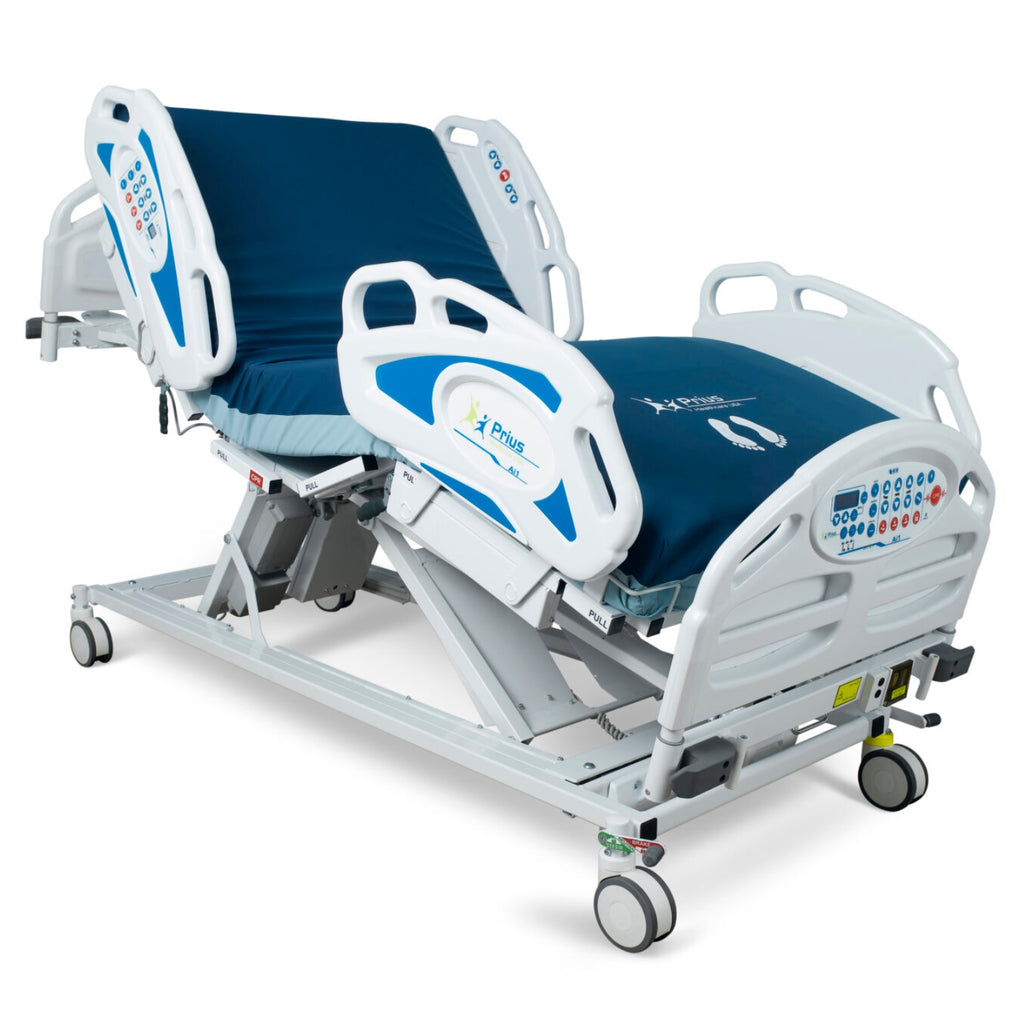 Prius Healthcare Ai1 Premium All-in-One Med-Surg Expandable Low Bed Frame