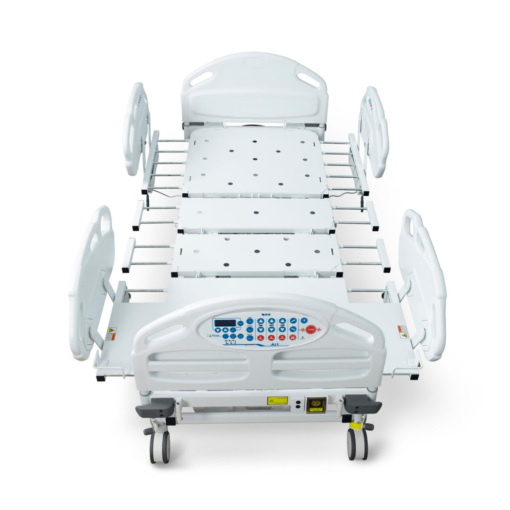 Prius Healthcare Ai1 Premium All-in-One Med-Surg Expandable Low Bed Frame