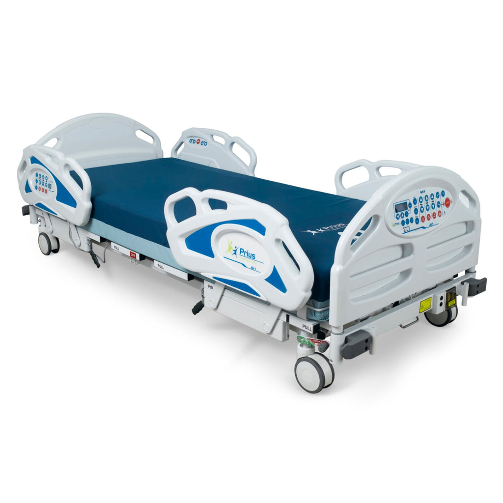 Prius Healthcare Ai1 Premium All-in-One Med-Surg Expandable Low Bed Frame