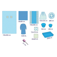 SUBMED Angiography Surgery Set #1