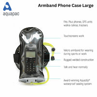 Aquapac Armband Waterproof Phone Case — Submersible Hands-Free Protection