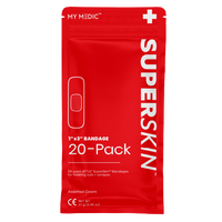 My Medic MM-SPL-BND-1X3-20PK SuperSkin Bandage 20 Pack