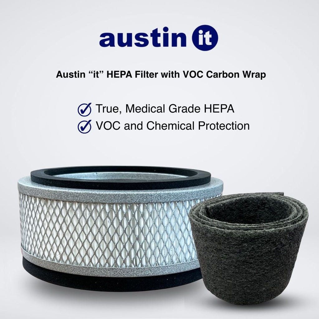 Austin Air FR100C "it" Replacement Filter - HEPA with VOC Carbon Wrap