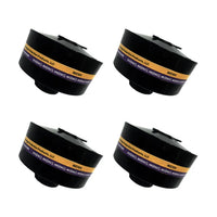 Elmridge B1309-4 Multi-Gas and P100 Filter Cartridges (4-Pack) – NIOSH Certified Fleet Replacement