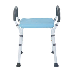 Rhythm Healthcare Premium Shower Bench/Chair with Removable Padded Arms