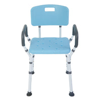 Rhythm Healthcare Premium Shower Bench/Chair with Removable Padded Arms
