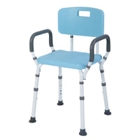 Rhythm Healthcare Premium Shower Bench/Chair with Removable Padded Arms