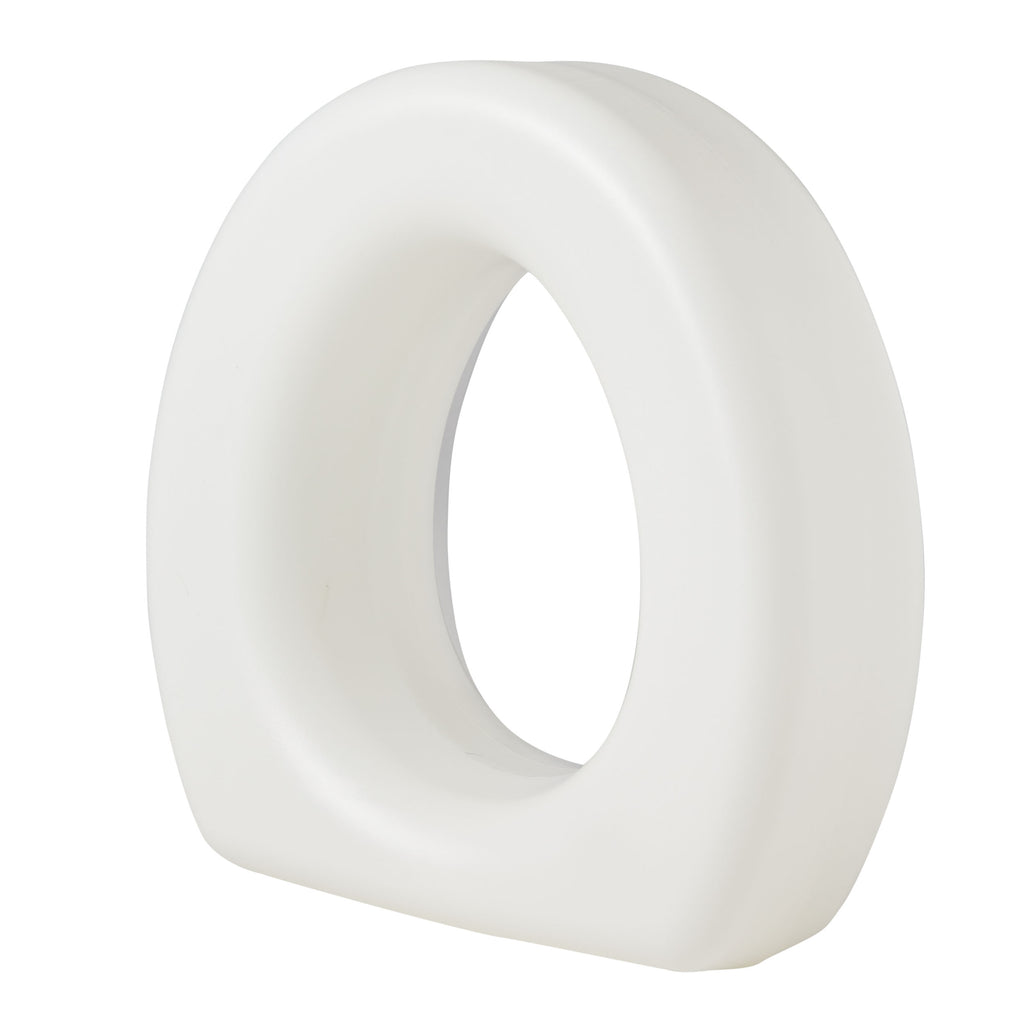 Rhythm Healthcare 4" Standard Raised Toilet Seat – Elevated Seating with Secure Locking Mechanism for Facility Fall Prevention