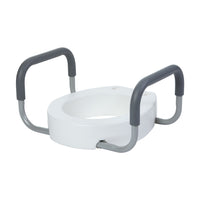 Rhythm Healthcare Bolt On Raised Toilet Seat with Arms