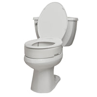 Rhythm Healthcare Bolt On Hinged Raised Toilet Seat