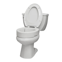 Rhythm Healthcare Bolt On Hinged Raised Toilet Seat