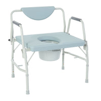 Rhythm Healthcare DLX Bariatric Drop Arm Commode