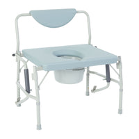 Rhythm Healthcare DLX Bariatric Drop Arm Commode