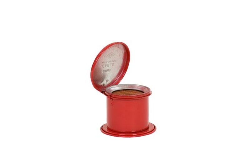 Justrite B600D Can, Daub, 0.5pint, Red