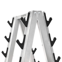 Freemotion Barbell Rack – Space-Saving 10-Bar Vertical Storage System for Commercial Weight Rooms