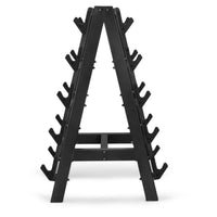 Freemotion Barbell Rack – Space-Saving 10-Bar Vertical Storage System for Commercial Weight Rooms