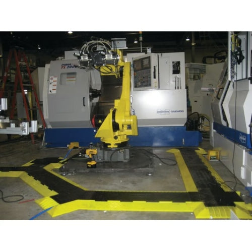 Checkers Bumble Bee® End Caps for 4-Channel Cable Protector with T-Connectors