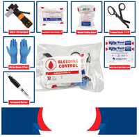 Cubix Safety BC3-I-SAMXT Personal Bleeding Control Kit - Intermediate with SAMXT Tourniquet
