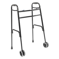 Proactive Medical Protekt Bariatric Two-Button Folding Walker with Reinforced Aluminum Frame