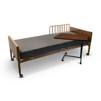 Proactive Medical Protekt Non-Tilt Overbed Table with Spring-Loaded Height Adjustment