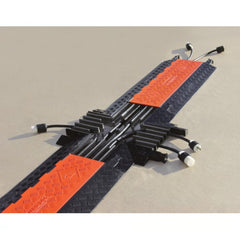 Checkers 4-Way Cross for GD5X125 5-Channel Guard Dog® Cable Protector - Black Lid/Black Base