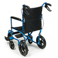 Graham Field 12" Deluxe Aluminum Rear Wheel Transport Chair